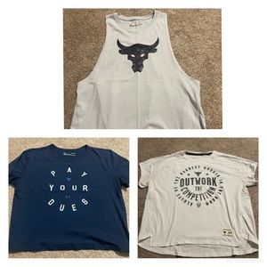 Project Rock 3-shirt bundle